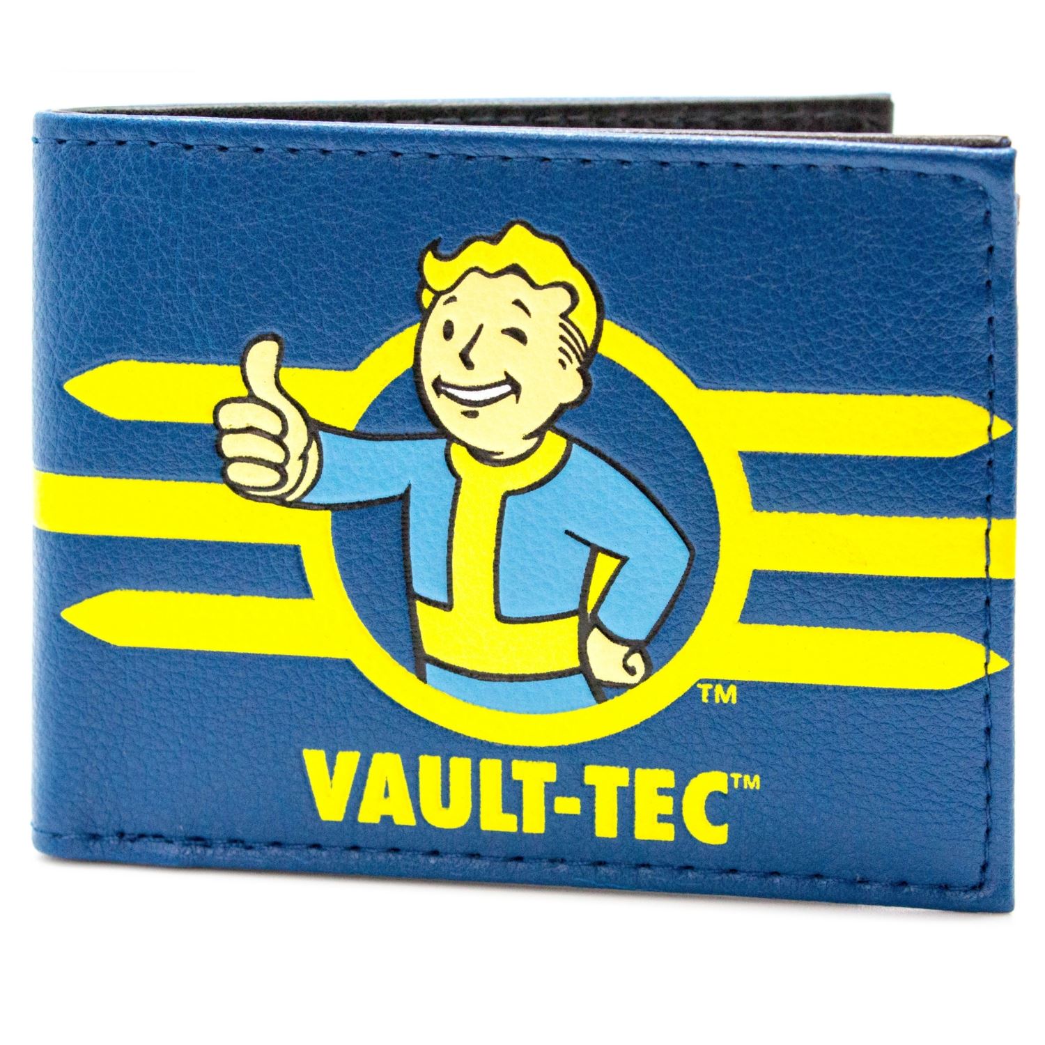 Fallout 4 Vault Boy EMBOSSED BI FOLD WALLET BY BETHESDA Fallout 4 Vault Boy EMBOSSED BI FOLD WALLET BY BETHESDA